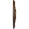 Ekena Millwork Edinburgh Ceiling Medallion (Fits Canopies up to 5 1/4"), 18"OD x 1 3/4"P, Root Beer Crackle CM18EDRBC - alternate 3